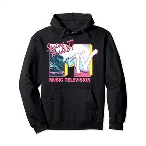 MTV Logo Spring Break 1987 Hoodie